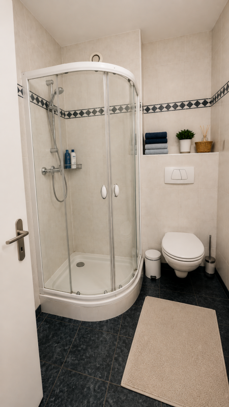 Spacieux attique de 5 pièces avec balcon, garage box et grande cave
