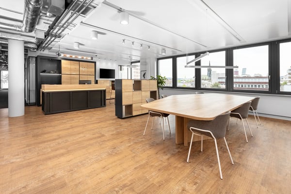 Zugang zu professionellen Coworking-Bereichen in Regus Heuwaage 5