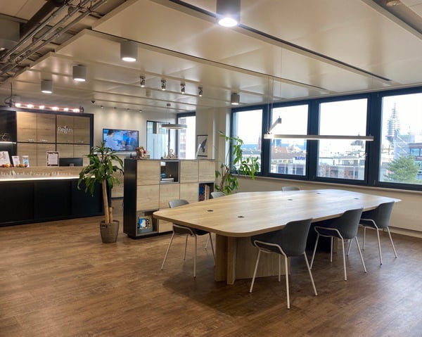 All-inclusive-Zugang zu professionellen Büroräumen für 1 Person in Regus Heuwaage 6