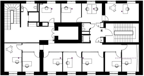 Surfaces de bureaux à louer dans le quartier des banques à Genève 11