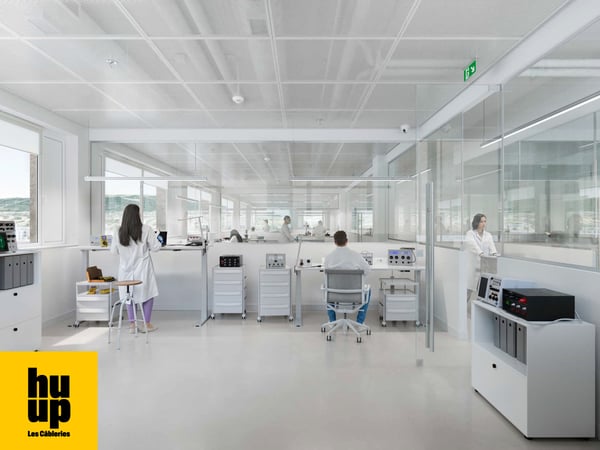 Bureaux et laboratoires divisibles dès 430 m2 à louer à Ecublens 4