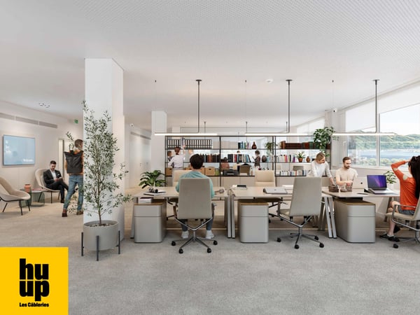 Bureaux et laboratoires divisibles dès 350 m2 à louer à Ecublens 3