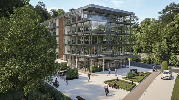 Bureaux neufs à louer, Genève, quartier des Nations 1