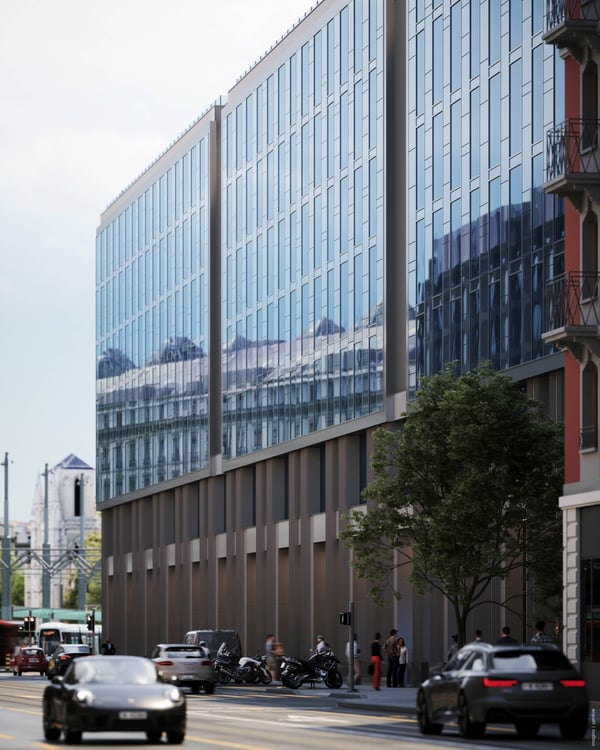 A louer au centre-ville de Genève, Gare Cornavin, immeuble de bureaux rénové 3