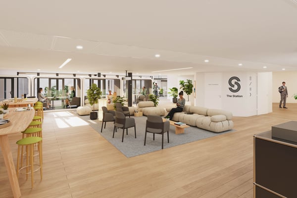 A louer au centre-ville de Genève, Gare Cornavin, immeuble de bureaux rénové 4