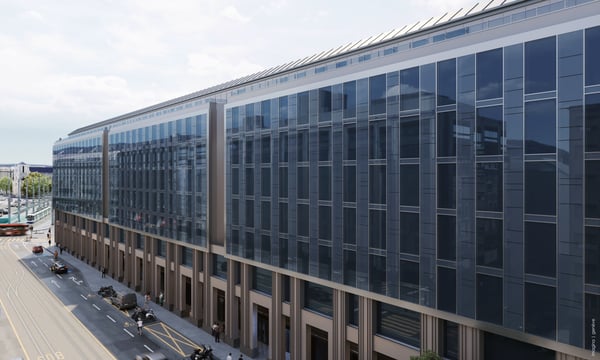 A louer au centre-ville de Genève, Gare Cornavin, immeuble de bureaux rénové 2