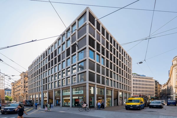 Centre-ville de Genève, surfaces de bureaux prime et aménagées à louer 1