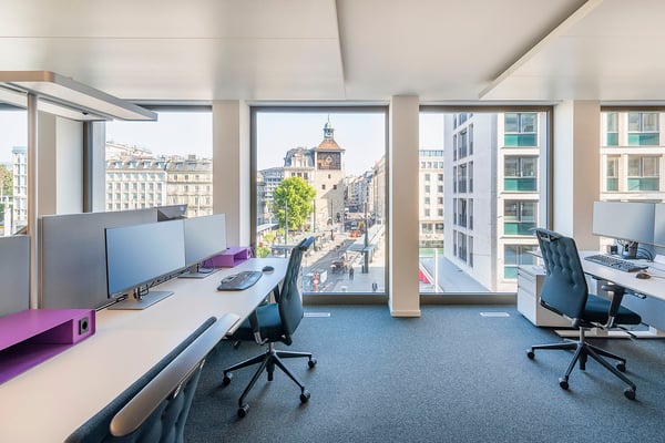 Centre-ville de Genève, surfaces de bureaux prime et aménagées à louer 5