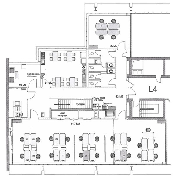 Champel - Bureaux de standing aménagés à deux pas du Léman Express 12