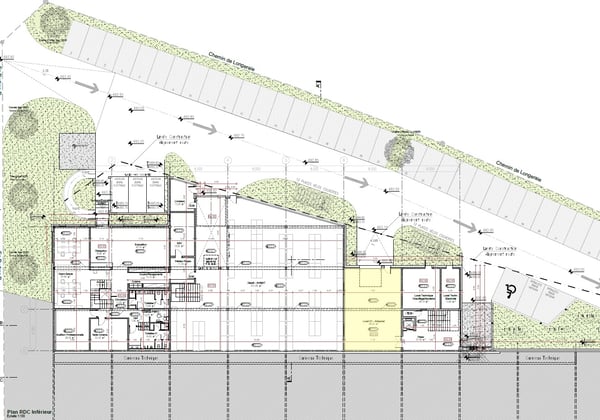 Ateliers & bureaux neufs à vendre ZI Budron, Mont-sur-Lausanne Lots modulables dès 381 m² Bâtiment Minergie 7
