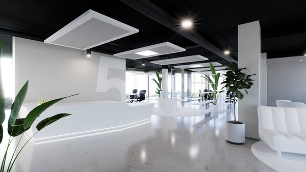 Bureaux de prestige à louer - avenue de Rhodanie à Lausanne - 280m2 lumineux 2