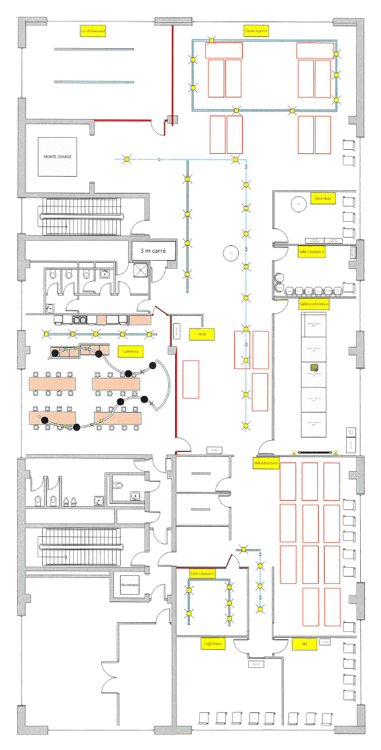 Surface polyvalente de 700 m² à louer| Bureaux & Activité Light Industrielle | Meyrin 7