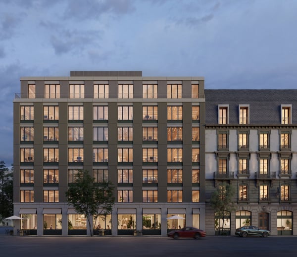Bureaux prime à louer, centre-ville de Genève, Boulevard Georges Favon 7, dans un immeuble rénové offrant un environnement de travail optimal 2