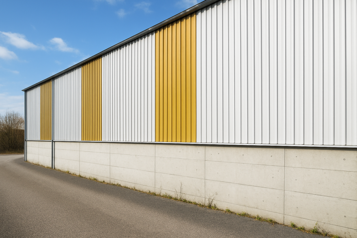 Grand terrain et halle industriels AV