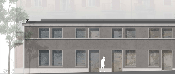 Arcade/bureau/locaux à louer 100 & 150 m2 env. 7