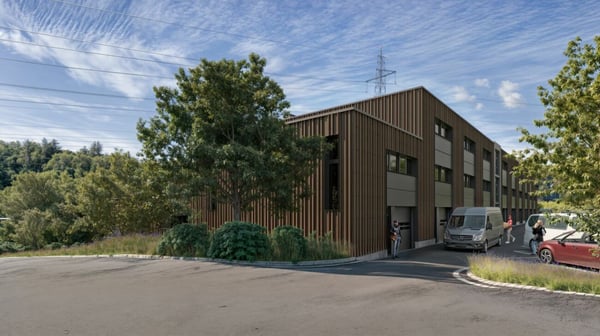 Vaud local commercial au Mont sur Lausanne 500 à 1000 m2 grande hauteur sous plafond 7