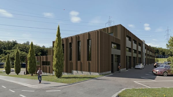 Vaud local commercial au Mont sur Lausanne 500 à 1000 m2 grande hauteur sous plafond 6