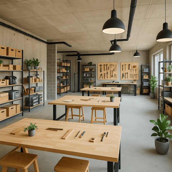 Surface d'atelier disponible, à louer immédiatement à Renens 3