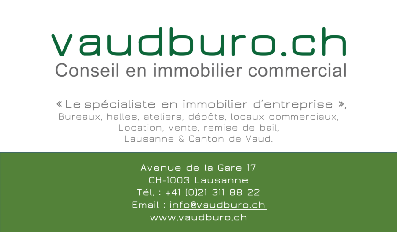 Vaud locaux bureaux, atelier et stockage de 2700 m2 à louer à Cheseaux
