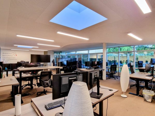 Bureaux clés en main, modernes et lumineux, face au lac. copie 1