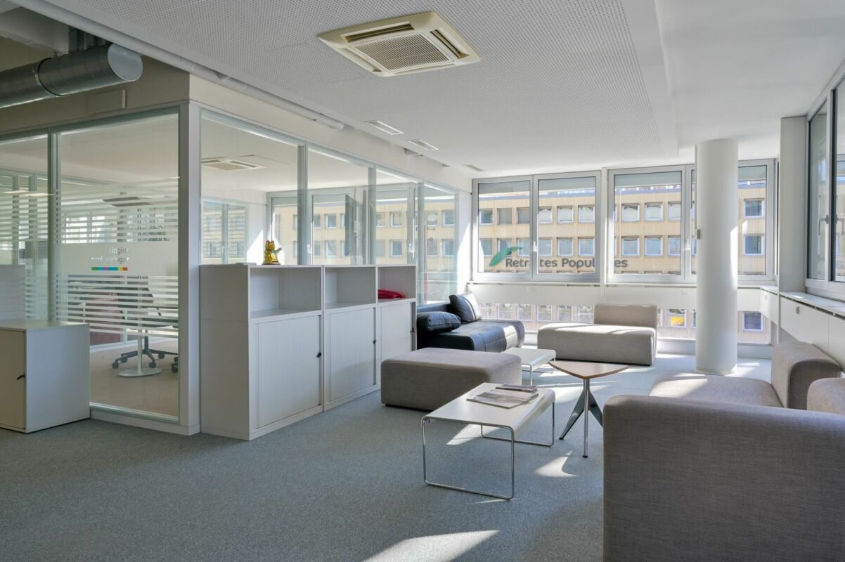 Surface de bureau divisibles de 550 à 1400² à louer à Pont Bessières / Caroline / Rue Centrale