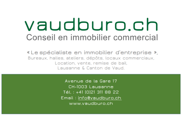 Bureaux modernes disponibles immédiatement à Renens 11