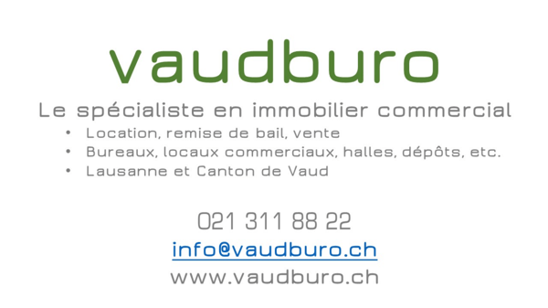 Grand plateau de bureaux de 850 m2 divisibles 450 m2 Gare CFF Morges ! 11