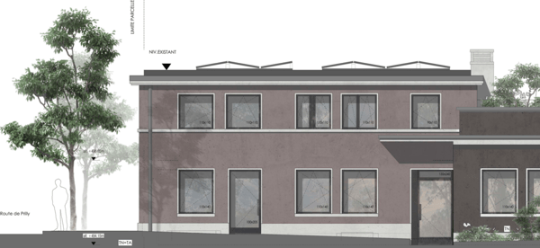 Arcade/bureau/local commercial à louer 100 & 130 m2 env. 5