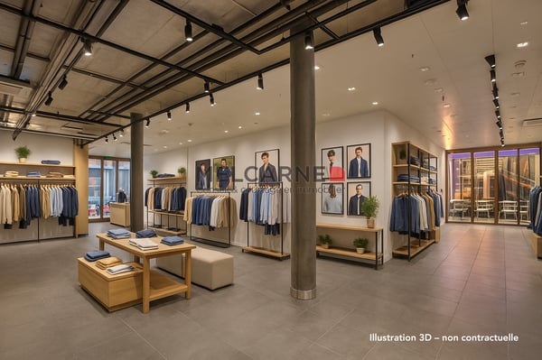 Opportunité - Arcade à louer - Rue du Rhône 2