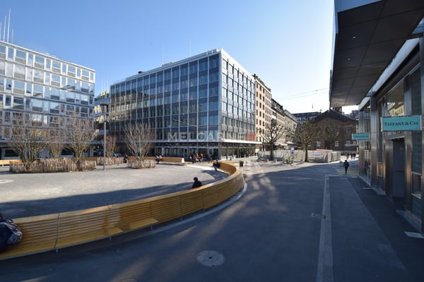 Rue du Rhône vue Rade - bureaux de 980 m2 1