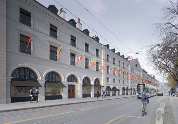 Arcade d'env. 87 m2 - Rue de la Corraterie 2