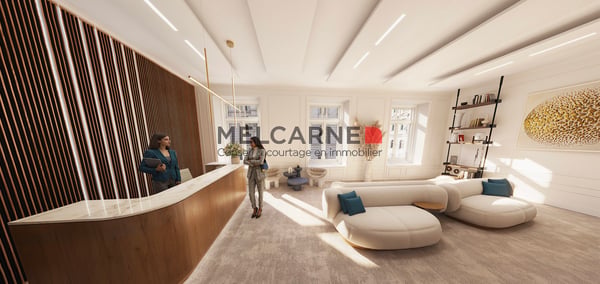 Bureaux à louer d'environ 1'300 m² au coeur du quartier des Banques 5