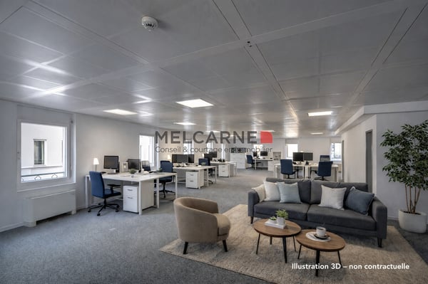 Bureaux d'environ 310 m² à louer - Proche du Quai des Bergues 4