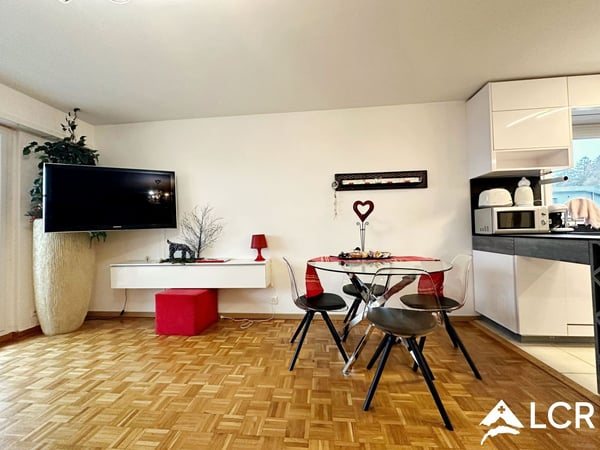 Beau meublé courte durée 1.5p / 1 chambre / Balcon vue lac 4