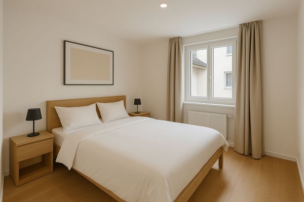 Duplex meublé de 1.5p avec vue partielle au lac 4