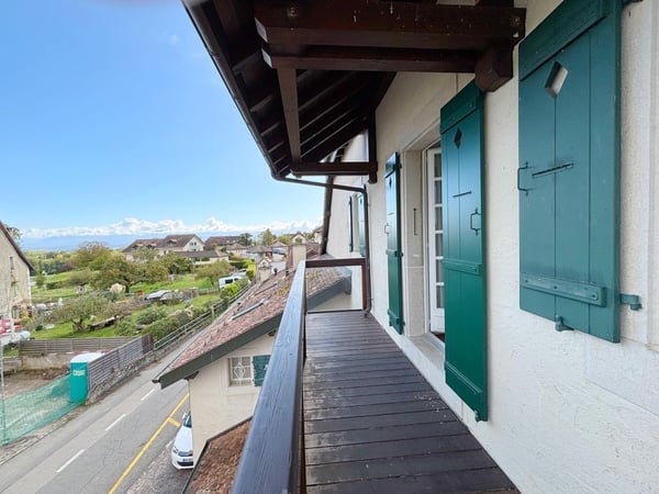 Superbe appartement 1p / 3 chambres + mezzanine / Balcon 1