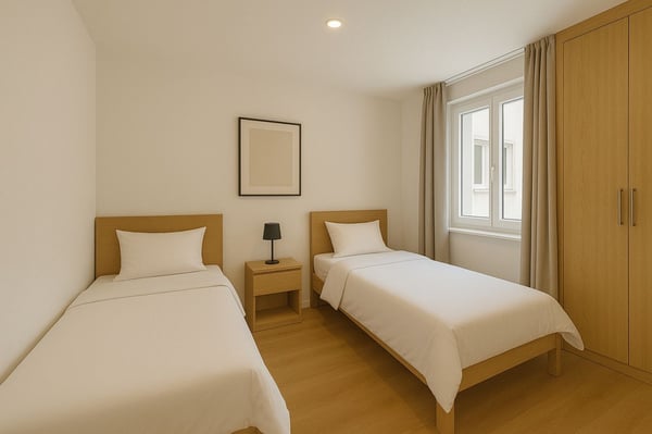 Duplex meublé de 1.5p avec vue partielle au lac 6