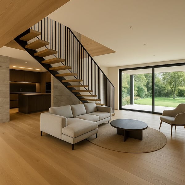 Somptueuse villa d'architecte - 2 pièces - Jardin arboré 1