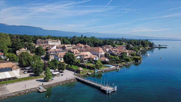 Belle maison mitoyenne avec grand jardin privative à Coppet 8