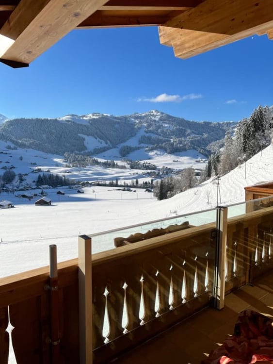 Magnifique appartement de 1.5 pièces avec vue panoramique sur les Alpes - Château-d'Oex 2