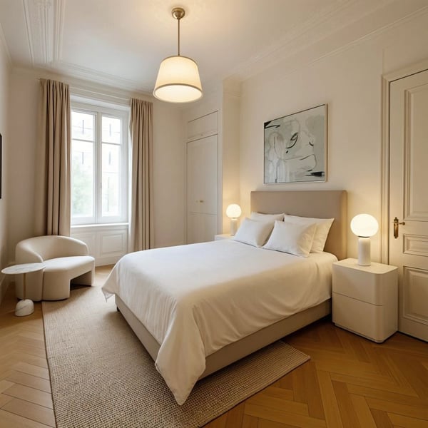 Bel appartement rénové meublé / 1 pièces / 3 chambres / Balcon 3