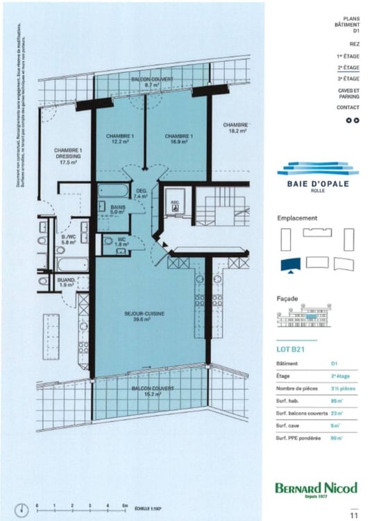 Magnifique appartement meublé face au lac à Rolle 10