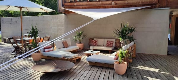 Magnifique villa d'architecte meublée avec 3 chambres au bord du forêt à Saint-Cergue 2