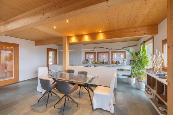 Magnifique villa d'architecte meublée avec 3 chambres au bord du forêt à Saint-Cergue 5