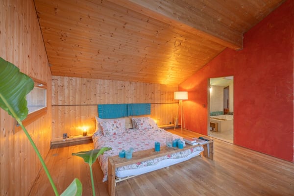Magnifique villa d'architecte meublée avec 3 chambres au bord du forêt à Saint-Cergue 8