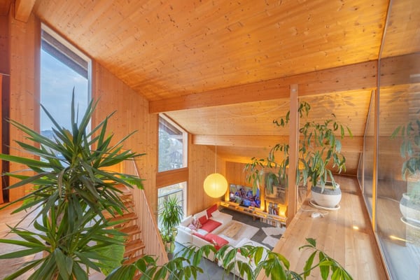 Magnifique villa d'architecte meublée avec 3 chambres au bord du forêt à Saint-Cergue 7