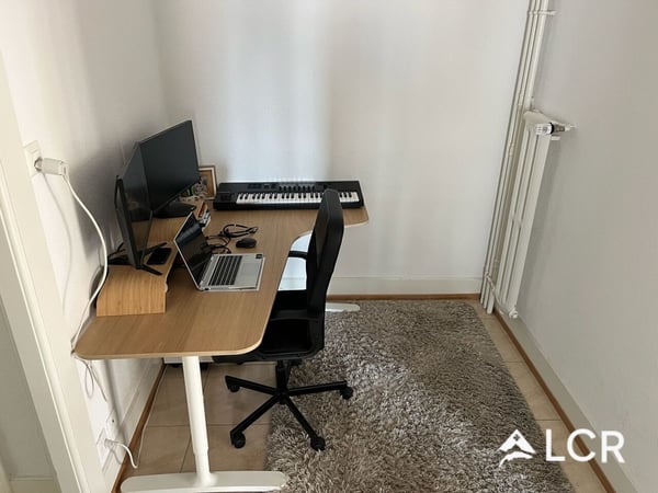 Bel appartement de 2.5P à Lausanne / 1 CHB /1 SDB / 1 Balcon / parc Valency 5