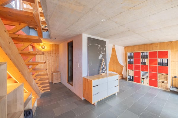Magnifique villa d'architecte meublée avec 3 chambres au bord du forêt à Saint-Cergue 13