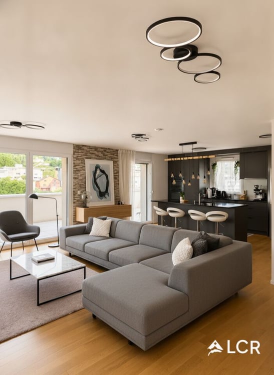 Magnifique Attique en Duplex de 4.5P / 3 CHB / 3 SDB / 1 grande terrasse / vue magnifique 1