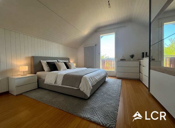 Belle maison individuelle de 6 pièces / 4 CHB / 2 SDB /3 Places de parc / borne de recharge électrique 7